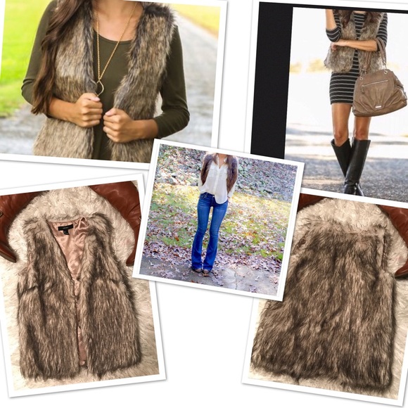Forever 21 Jackets & Blazers - Forever 21 Faux Fur Vest.